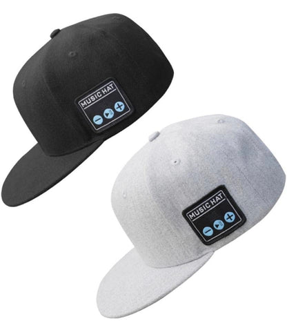 Casquette de Musique avec Haut-Parleur Bluetooth, Chapeau Bluetooth réglable avec Haut-Parleur Intelligent sans Fil Bluetooth 5.0, Casquette de Baseball Street Sports