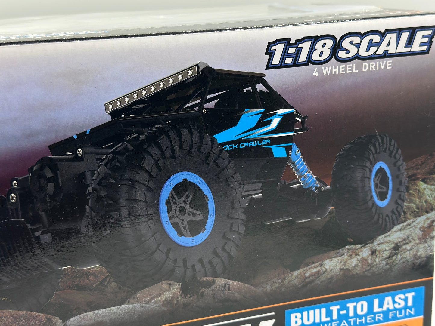 Voitures 1:18 RC Véhicule de roche hors route Camion de grimpeur 4WD Voitures de course à grande vitesse 2.4Ghz Télécommande radio électrique rapide Buggy Hobby Car Escalade pour Enfants Jouet pour Adultes Et Enfan