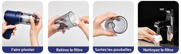 Souffleur aspirateur 2 en 1 Soufflette Air Comprimé, 9000Pa/45000RPM neuf