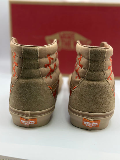 Sk8-hi Camo Embroderies Beige/orange