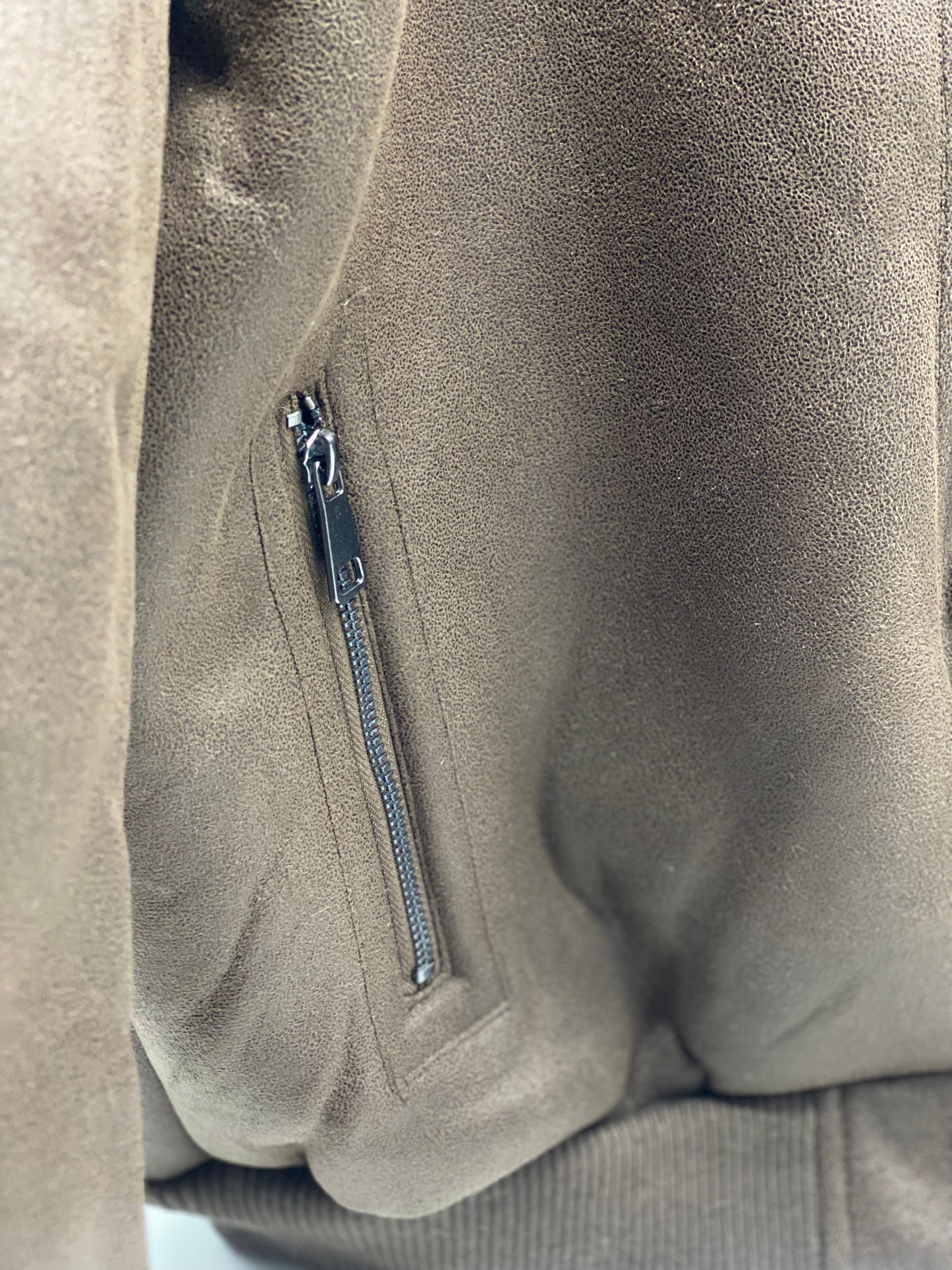 Magnifique blouson marron havane taille L neuf