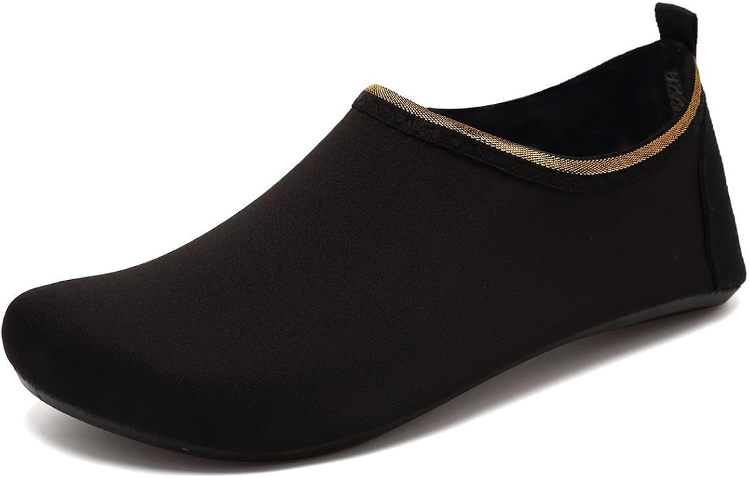 welltree Hommes Femmes Chaussures d'eau Séchage Rapide Sports Aqua Chaussures,Danse, Nager, Marcher, Yoga, Lac, Plage, Jardin, Parc, Conduite, Nautisme