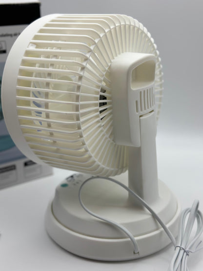 Ventilateur Silencieux avec Télécommande, 4 Vitesses Minuterie 7h Turbo Ventilateur à Circulation