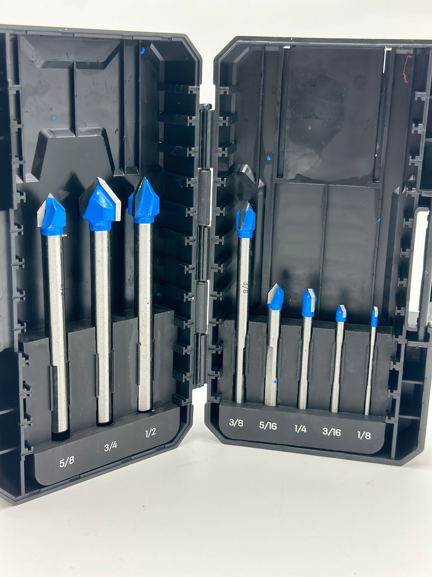 Lot de 8 forêts en carbure pour perceuse à percussion neuf