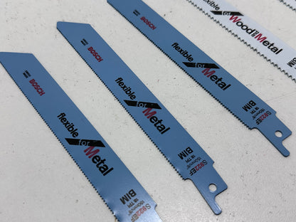 Bosch Accessories Set de 9 Lames de scie sabre pour démolition + boite de rangement 925 vf