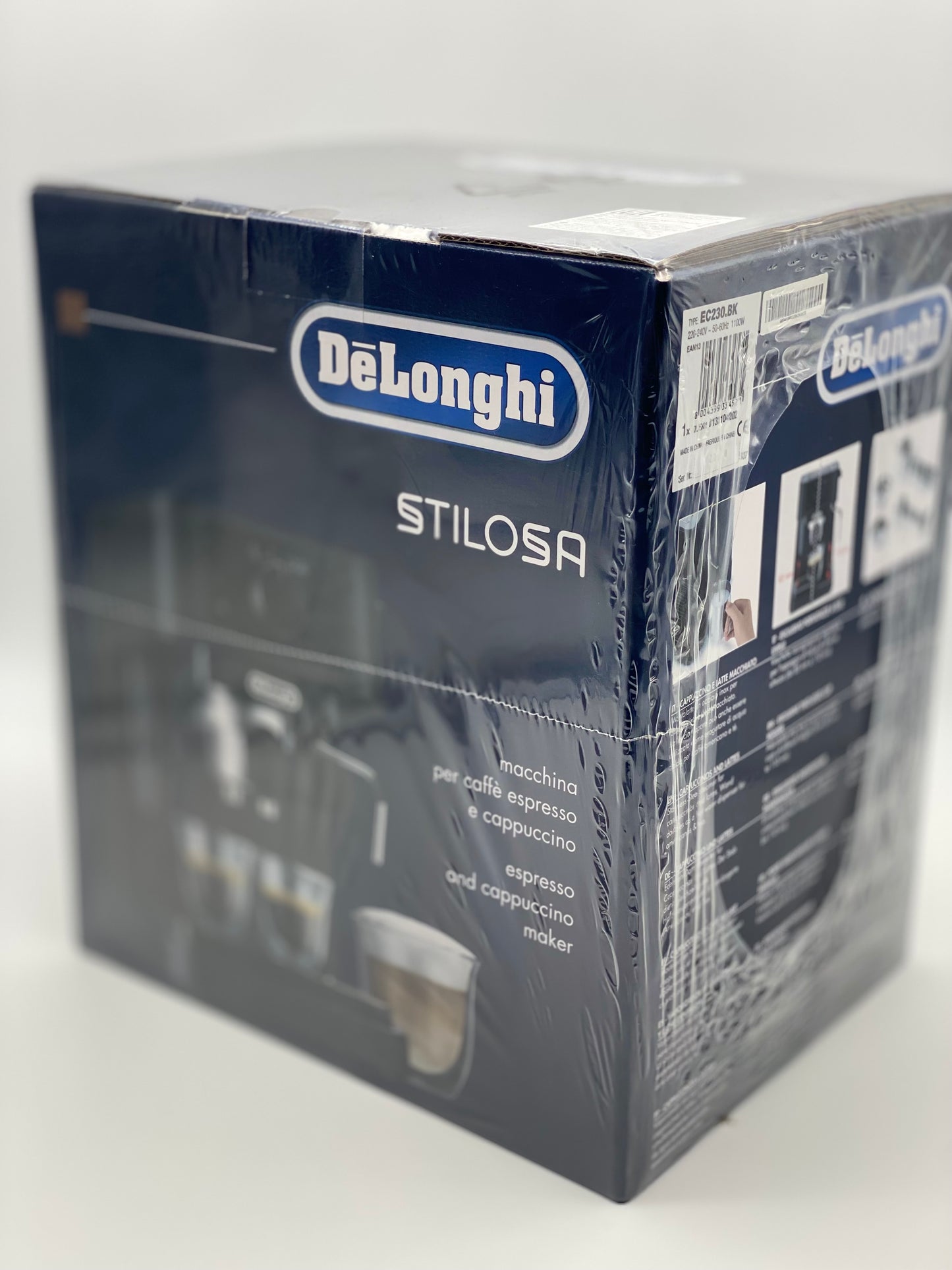 De'Longhi Stilosa, machine à expresso à pompe Barista traditionnelle