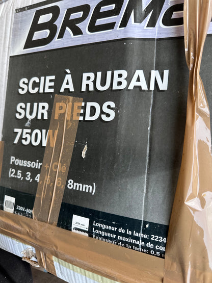 scie a ruban Bremann 750w totalement neuve