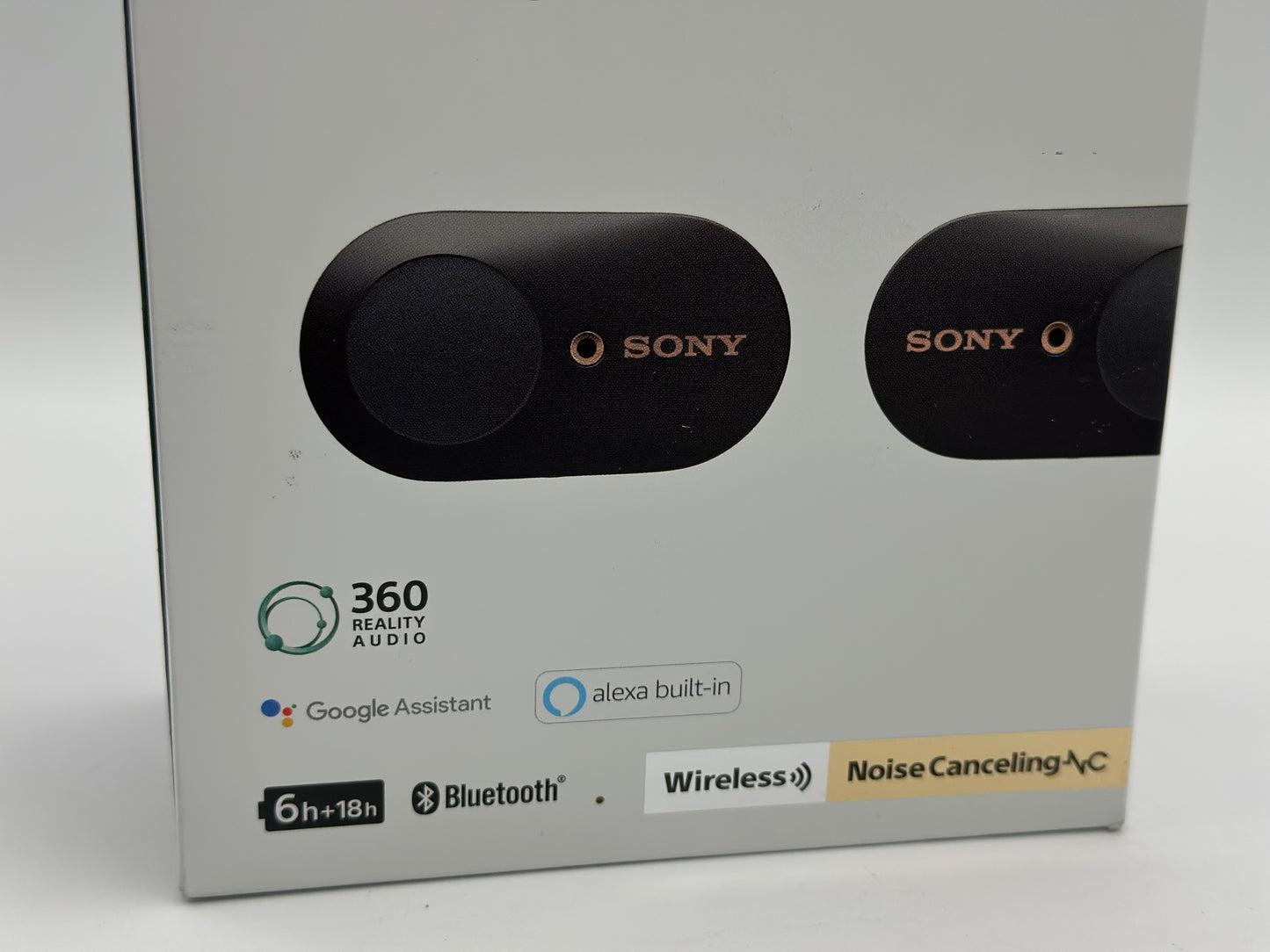 Sony WF-1000XM3 Écouteurs sans fil Bluetooth à Réduction de Bruit True Wireless avec boitier de rechargement compatibles iOS et Android, Argent, avec Amazon Alexa Intégrée
