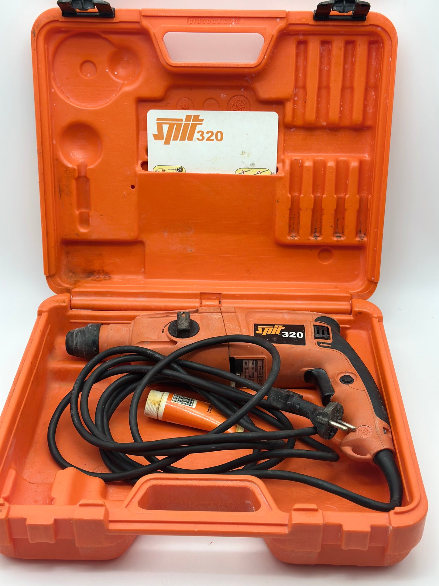 SPIT320
PERFORATEUR SPIT 320 SDS parfait état