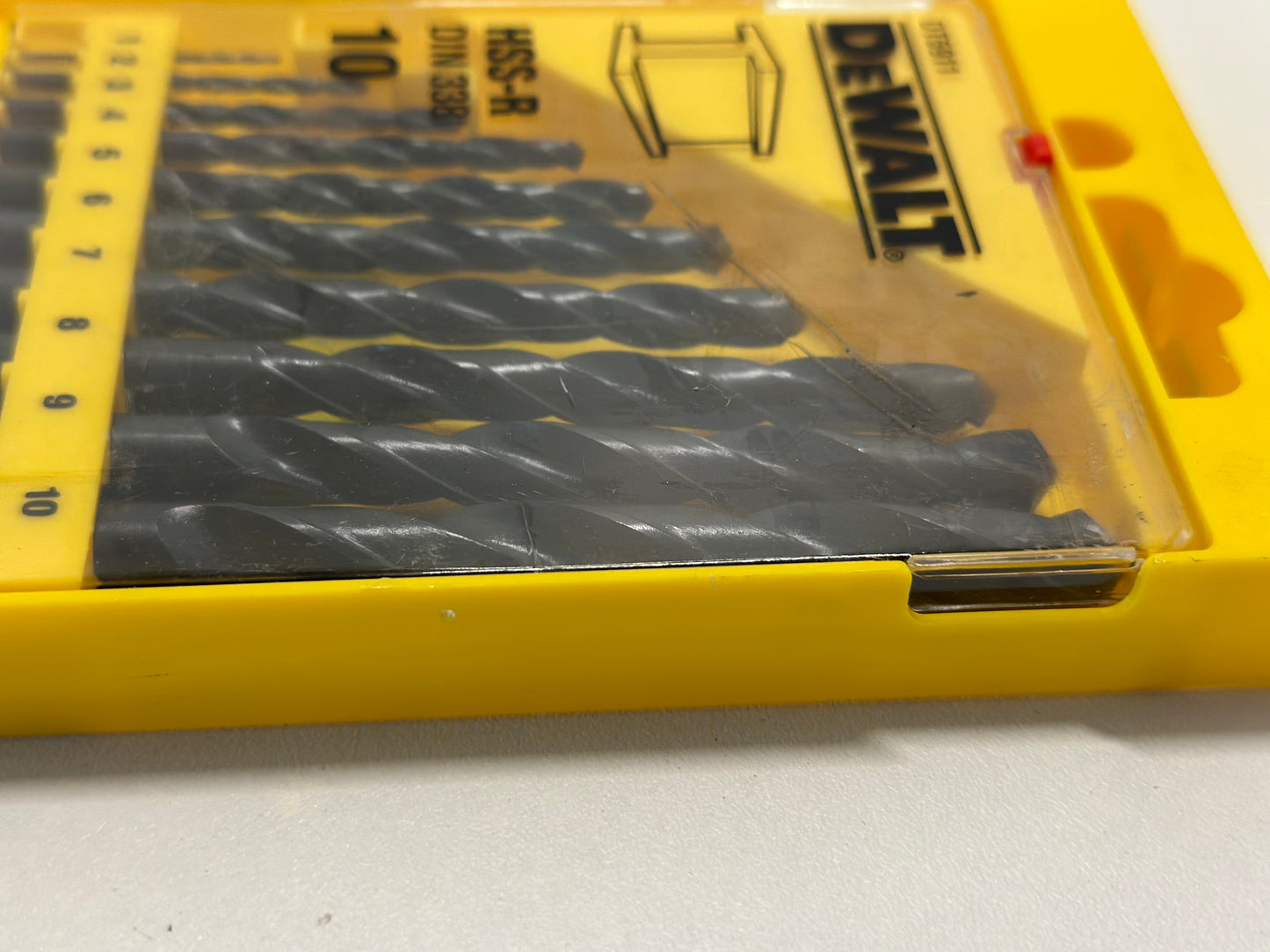 DeWalt - Série 338 HSS-R DIN Jobber Foret à métal (Lot de 10) Taille unique Multicolore