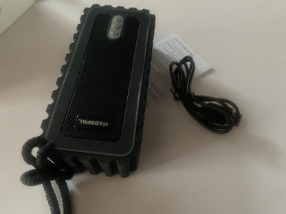 Enceinte Bluetooth Portable sans Fil, BassPal IPX7 étanche Enceinte avec Son stéréo, Basses améliorées, Lecture 12 Heures, Portée de 66 Pieds, Microphone Intégré pour Piscine Douche Radio