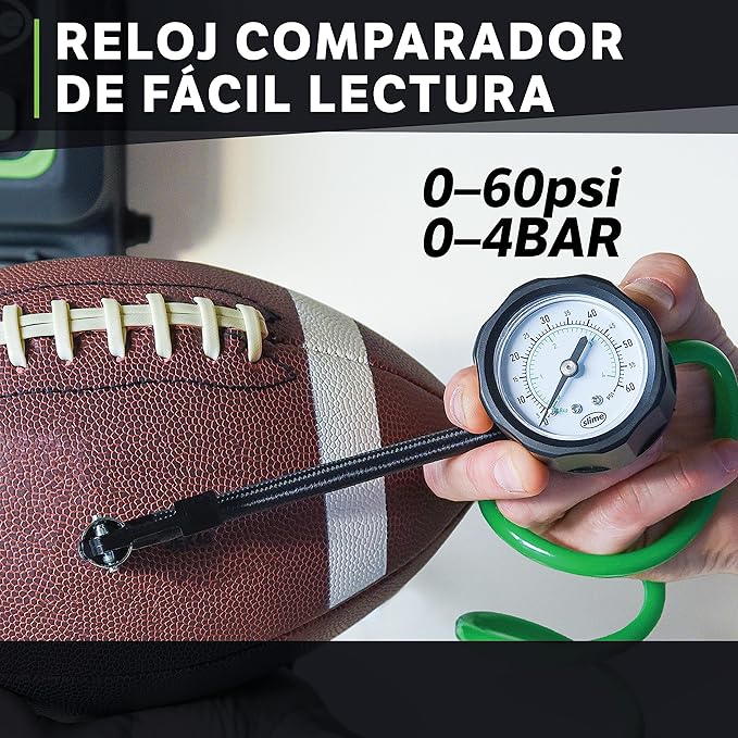 Gonfleur Tous Pneus, Station de Gonflage pour Garage, Gonfleur 120 V à Montage Mural, Pour Voitures, Vélos, Structures Pneumatiques, Ballons de Sport