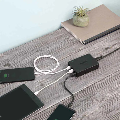 Aukey Chargeur mural USB Titan Series 60W