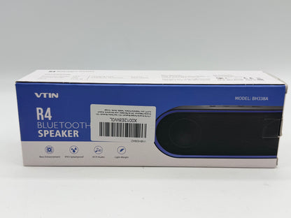 Haut-parleurs Bluetooth, haut-parleurs portables étanches avec TWS, 24 heures de lecture, son stéréo, sans fil pour la maison Douche Piscine Plage Extérieur (noir)