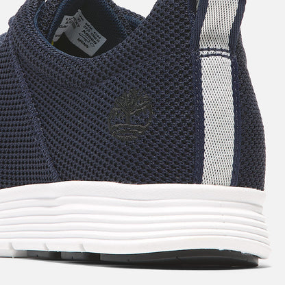 Timberland Baskets basses à lacets pour homme en bleu foncé