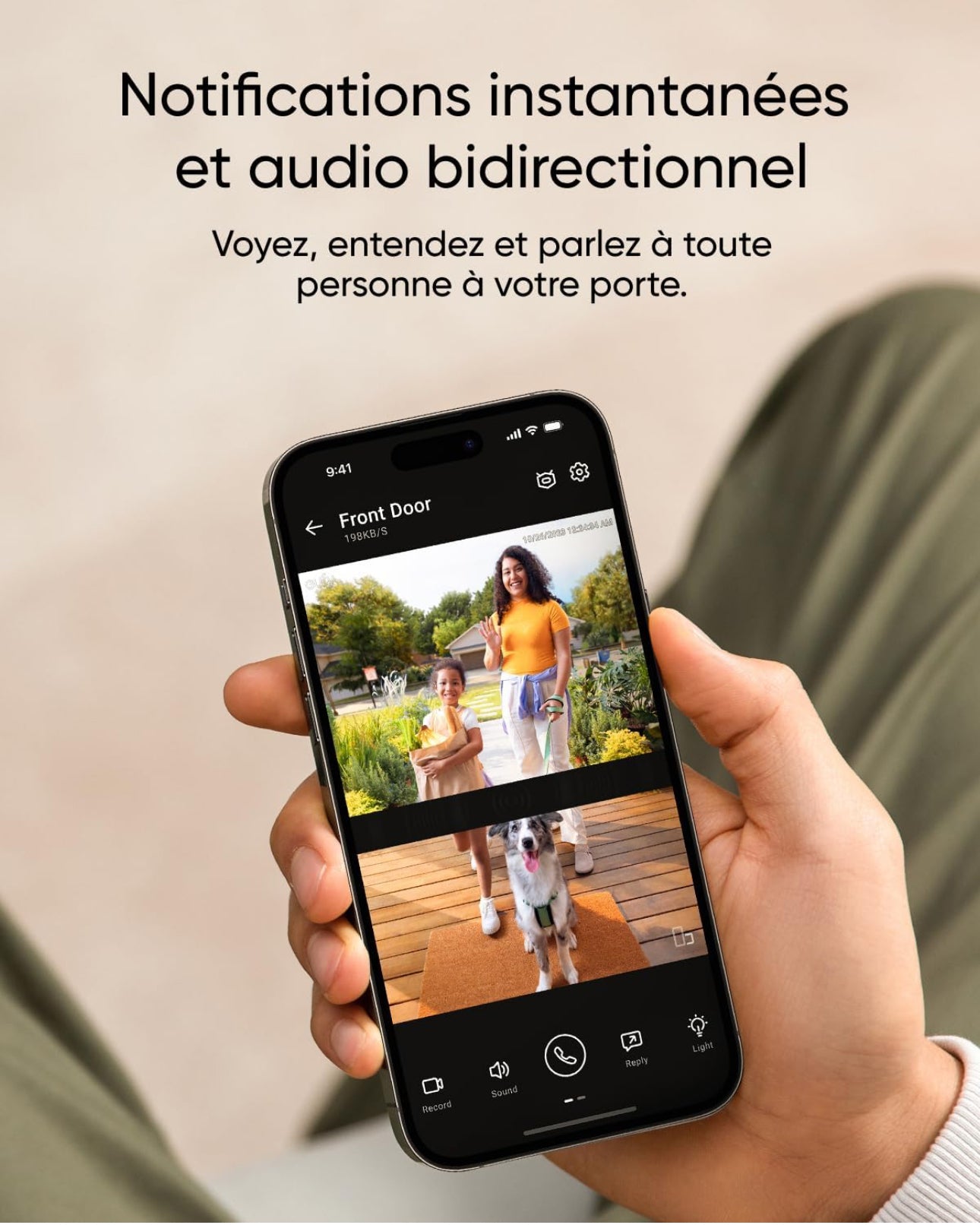 eufy Security Video Doorbell E340, Double caméra avec Protection Livraison, Vision Full HD 2K et Vision Nocturne Couleur, Carillon sans Fil, Stockage Local Extensible jusqu'à 128 Go