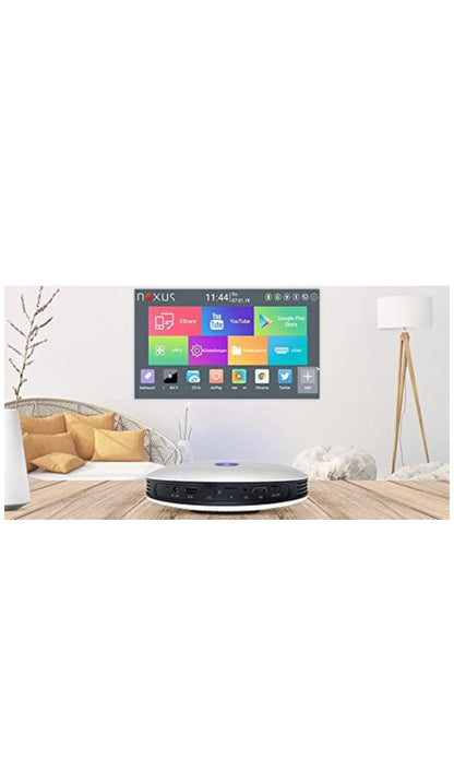 Smart projecteur intelligent qualité d’image époustouflante, avec batterie intégrée totalement neuf