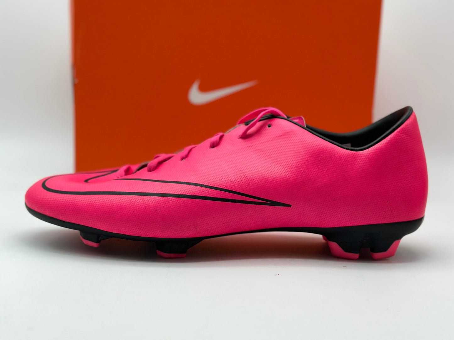 Nike Mercurial Veloce Ii Fg, Chaussures de Running Entrainement homme, Pink (Pink/Schwarz) taille 46 excellent état
