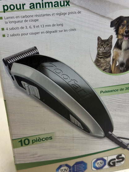 ZOOFARI Tondeuse pour poils d’animaux