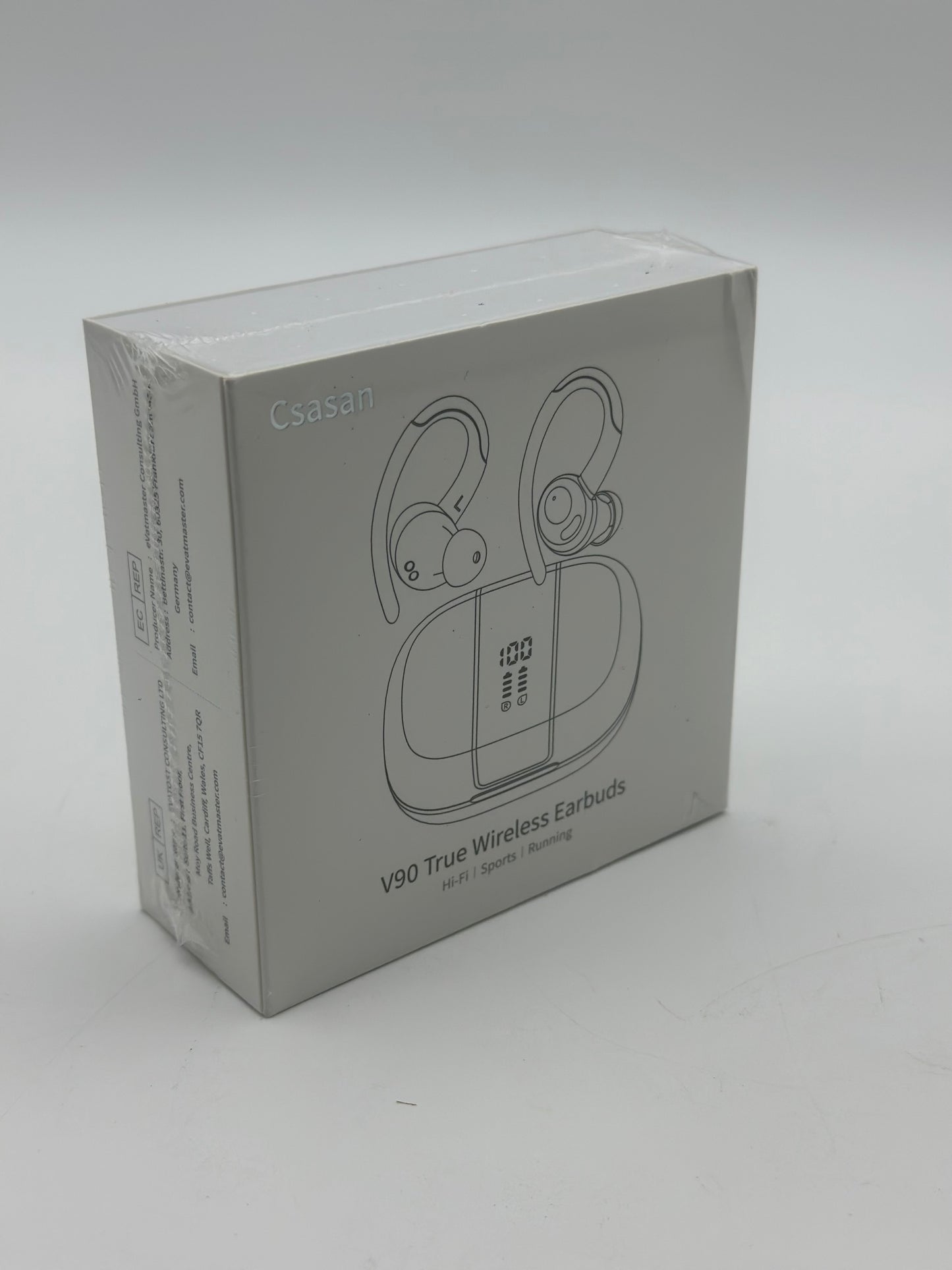 Écouteurs Bluetooth 5.3 Hi-FI Stéréo, 48H Ecouteur sans Fil Sport avec Antibruit CVC8.0 neuves