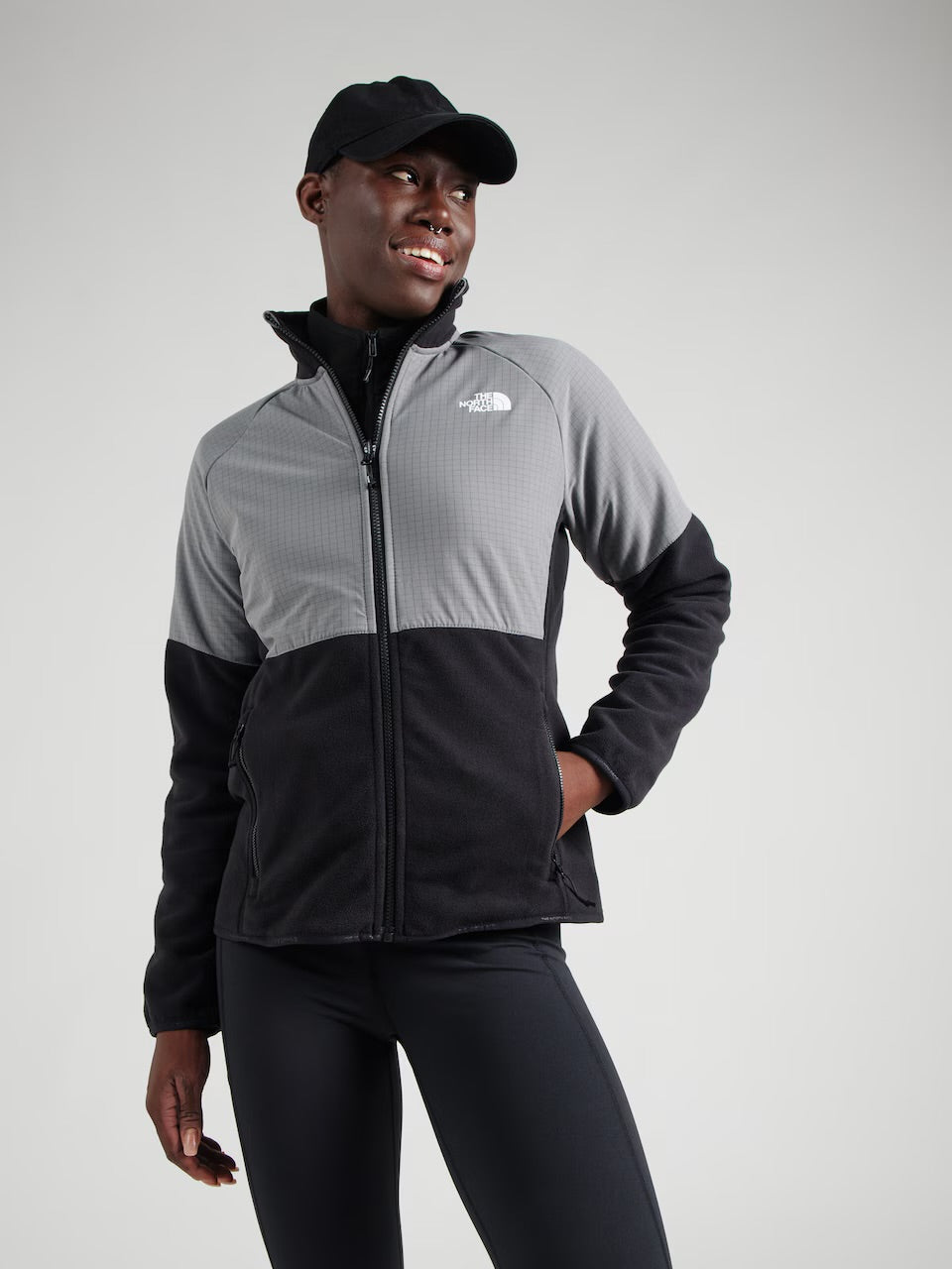 THE NORTH FACE Veste en polaire fonctionnelle 'GLACIER' THE NORTH FACE en Noir