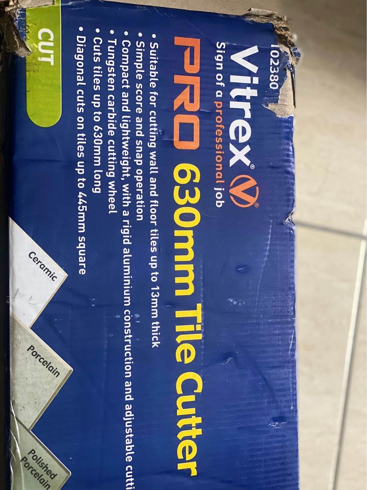 Coupe-carreaux manuel Vitrex 102371 - Coupe-carreaux plat de 600 mm, 102390