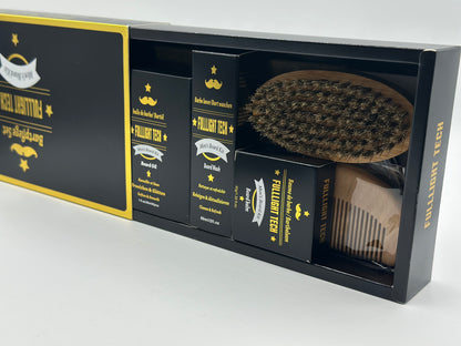 Kit de barbe homme FULLLIGHT TECH neuf huile brosse ciseaux