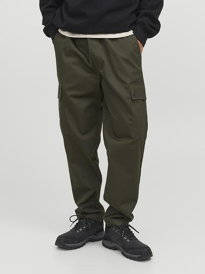 JACK & JONES Pantalon Cargo Pantalon Cargo Wide Fit
