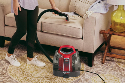 BISSELL SpotClean ProHeat, Shampouineuse Canapé, Moteur Puissant de 330W, Design Compact, avec Technologie HeatWave, Nettoyeur pour Tapis, Moquettes, Meubles, Tissus, Voiture & Plus Encore,