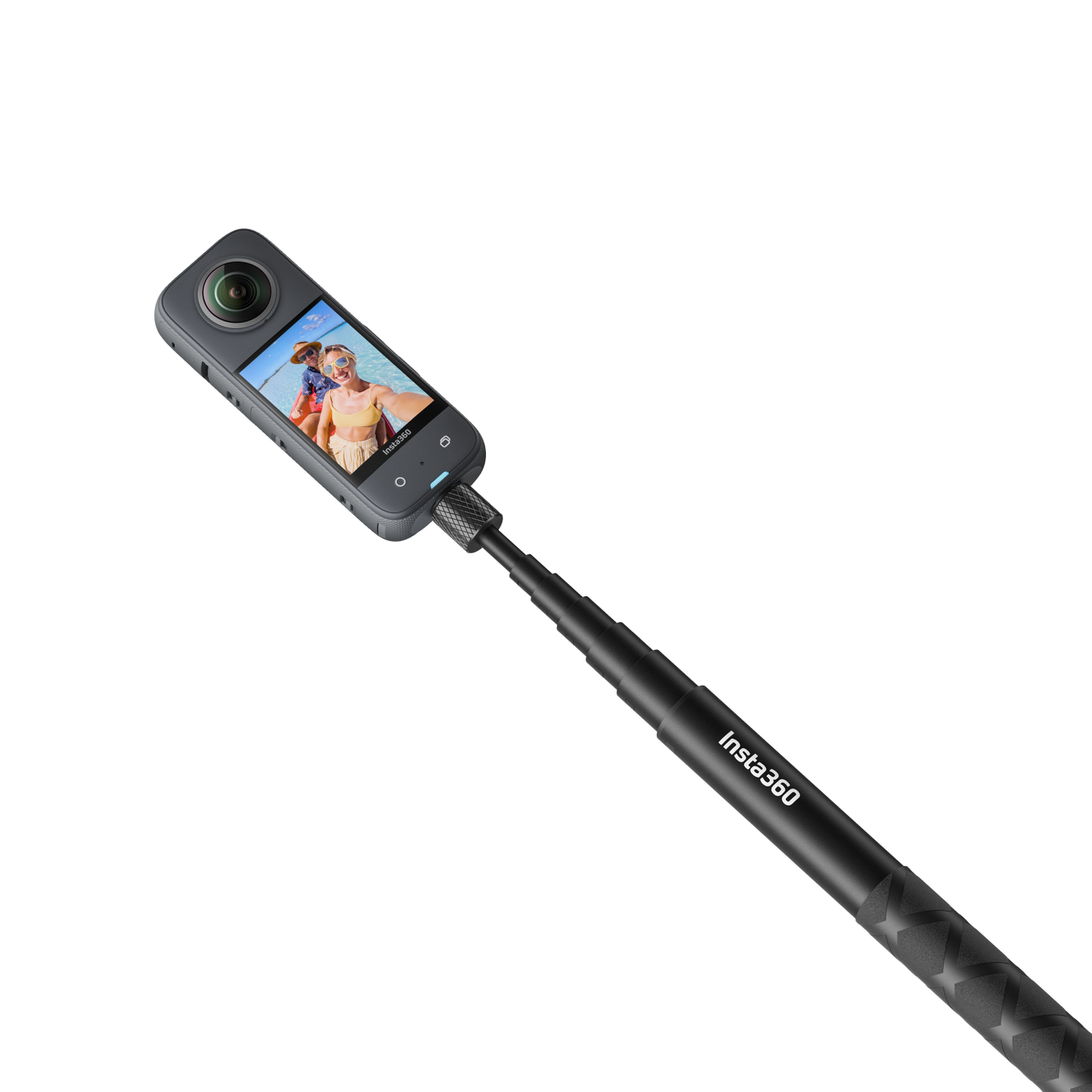 Insta360 X4 + Perche à selfie + trépied + Perche à selfie invisible 114 cm + étuis rigide jaune d’origine