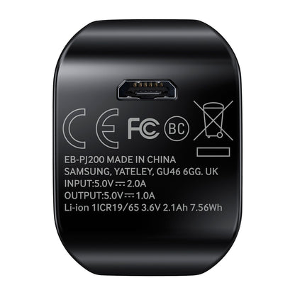 Samsung Mini Batterie Noir
BATTERIE EXTERNE COMPACTE 2100 MAH