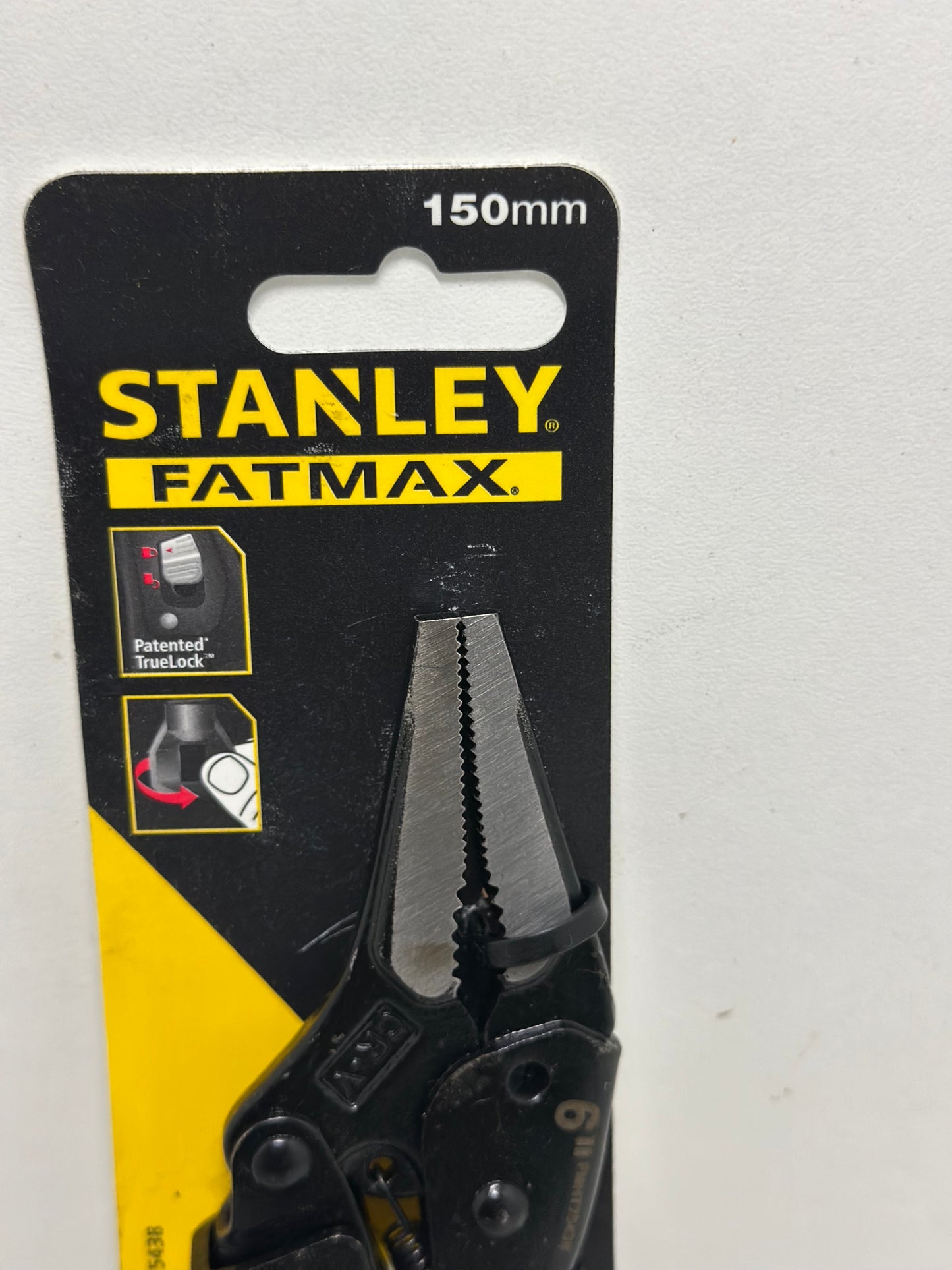 Pince à bec long verrouillable Stanley Fatmax FMHT0-74888 220 mm - Noire