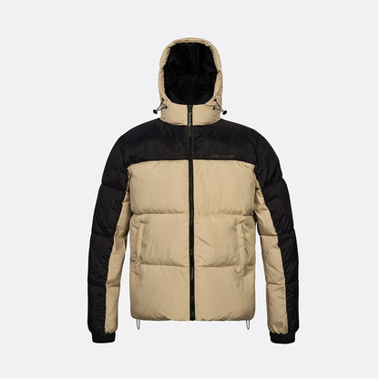 Veste à Capuche Homme beige/Noir taille M