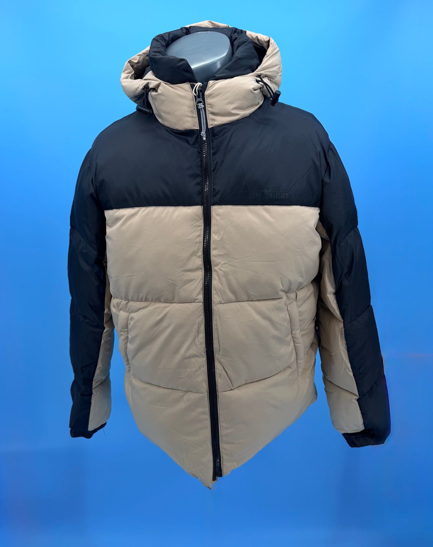 Veste à Capuche Homme beige/Noir taille M