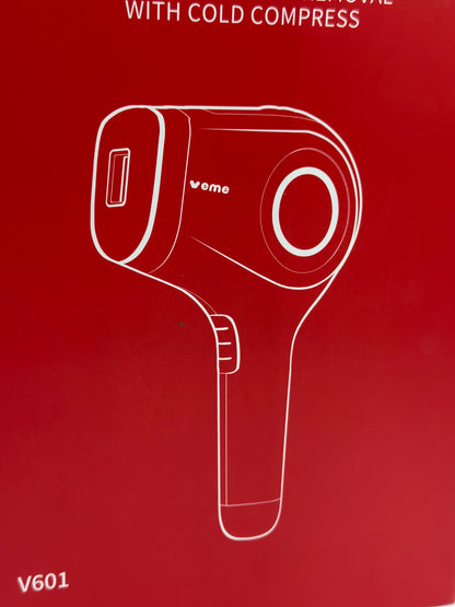 Épilateur Lumière Pulsée IPL Dépilation - Glace Refroidissement Sans Douleur & 1 Accessoire de Précision & 500000 Flashs pour Visage, Corps, le Maillot et les Aisselles, Laser Appareil Epilation