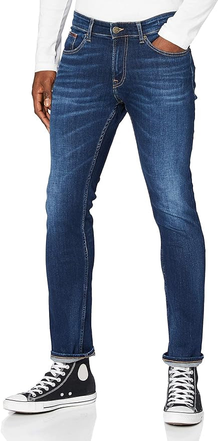 Tommy Hilfiger Pantalons en Jean Homme DM0DM09553 Neuf Taille 30W 32L