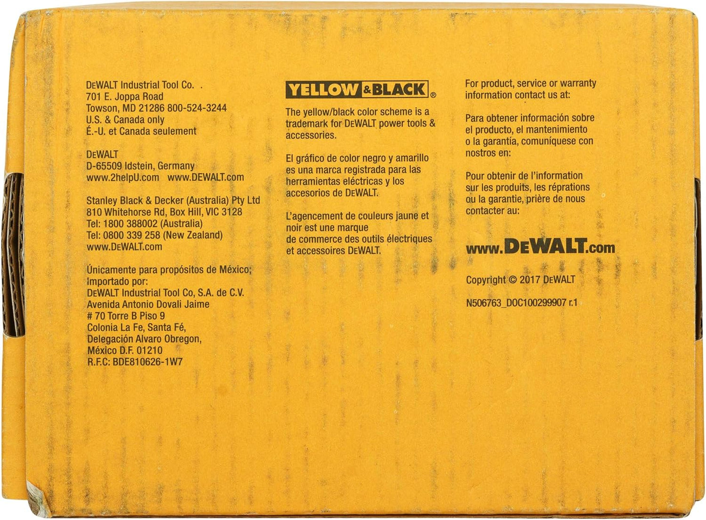 DEWALT Pointes acier XH pour cloueur DCN890 3x57mm neuf