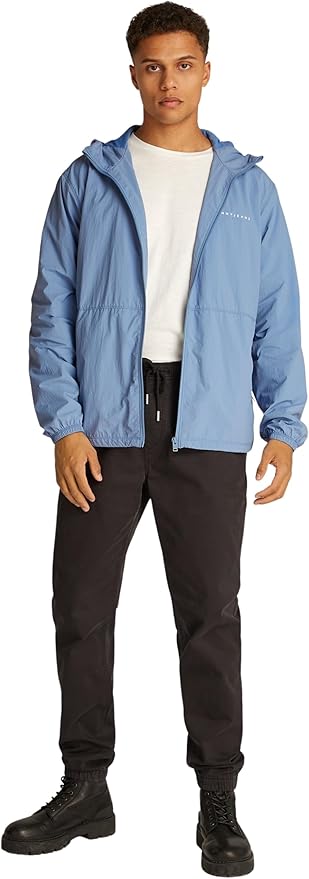 Tommy Jeans Veste Coupe-Vent Homme Chicago avec Capuche