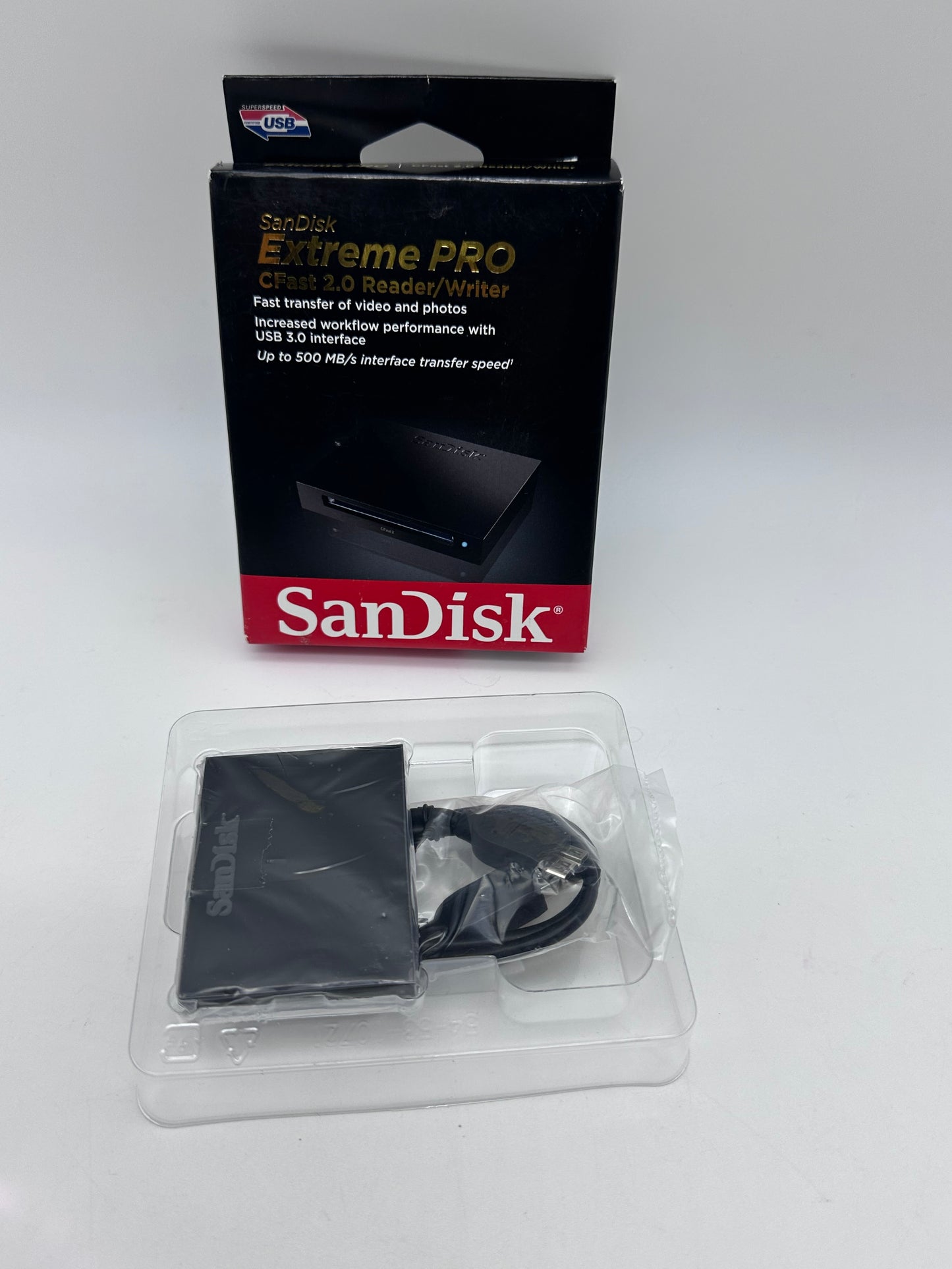 SanDisk Extreme PRO Reader/Writer - Lecteur de carte (CF II) - USB 3.0