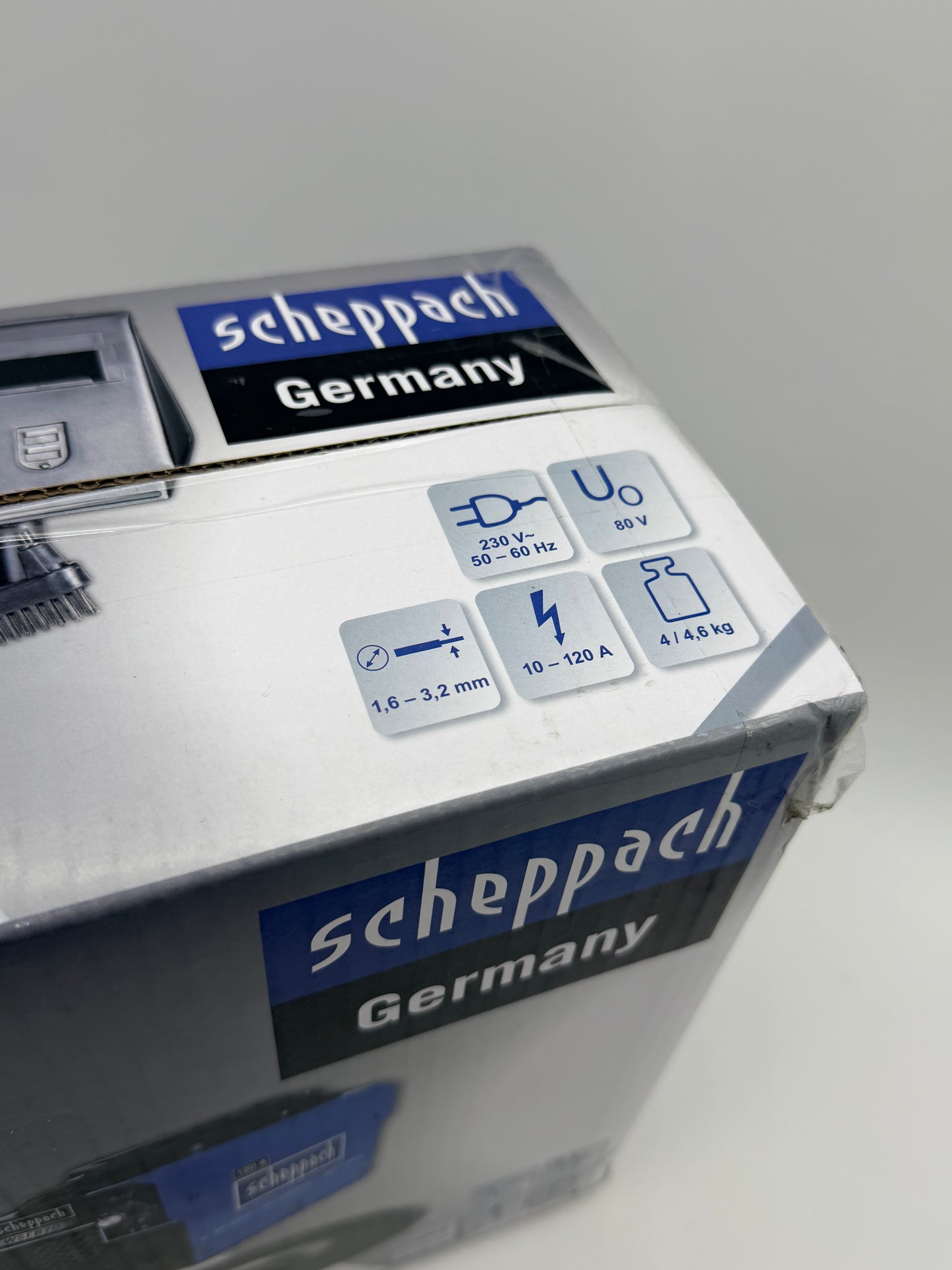 Sceppach poste a soudés WSE 870, 120 A avec accessoires