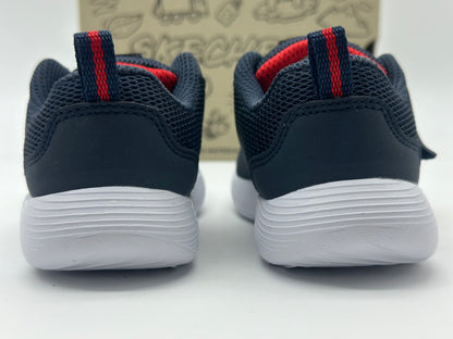 Skechers NVRD Bleu Marine Chaussures Enfant Larme Baskets avec semelle Millot de forme