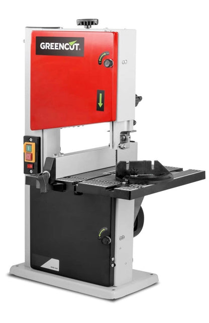 Scie à ruban 250W 1400rpm, 960m/min, table inclinable de haute précision à 45°