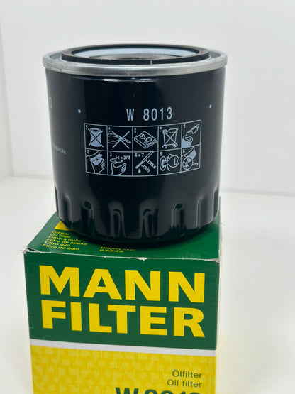 MANN-FILTER W 8013 Filtre à huile
M20x1.5, avec un clapet de non retour, Filtre vissé
Réf.: W 8013
EAN: 4011558022167. INFINITI
NISSAN
RENAULT
SUZUKI