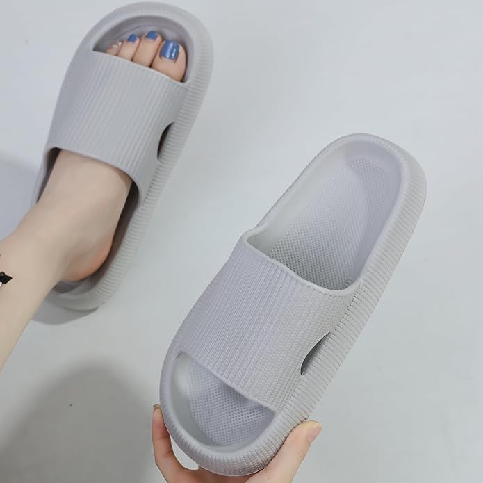 Pantoufle de Douche Femme Hommes Chaussons Antidérapants Été