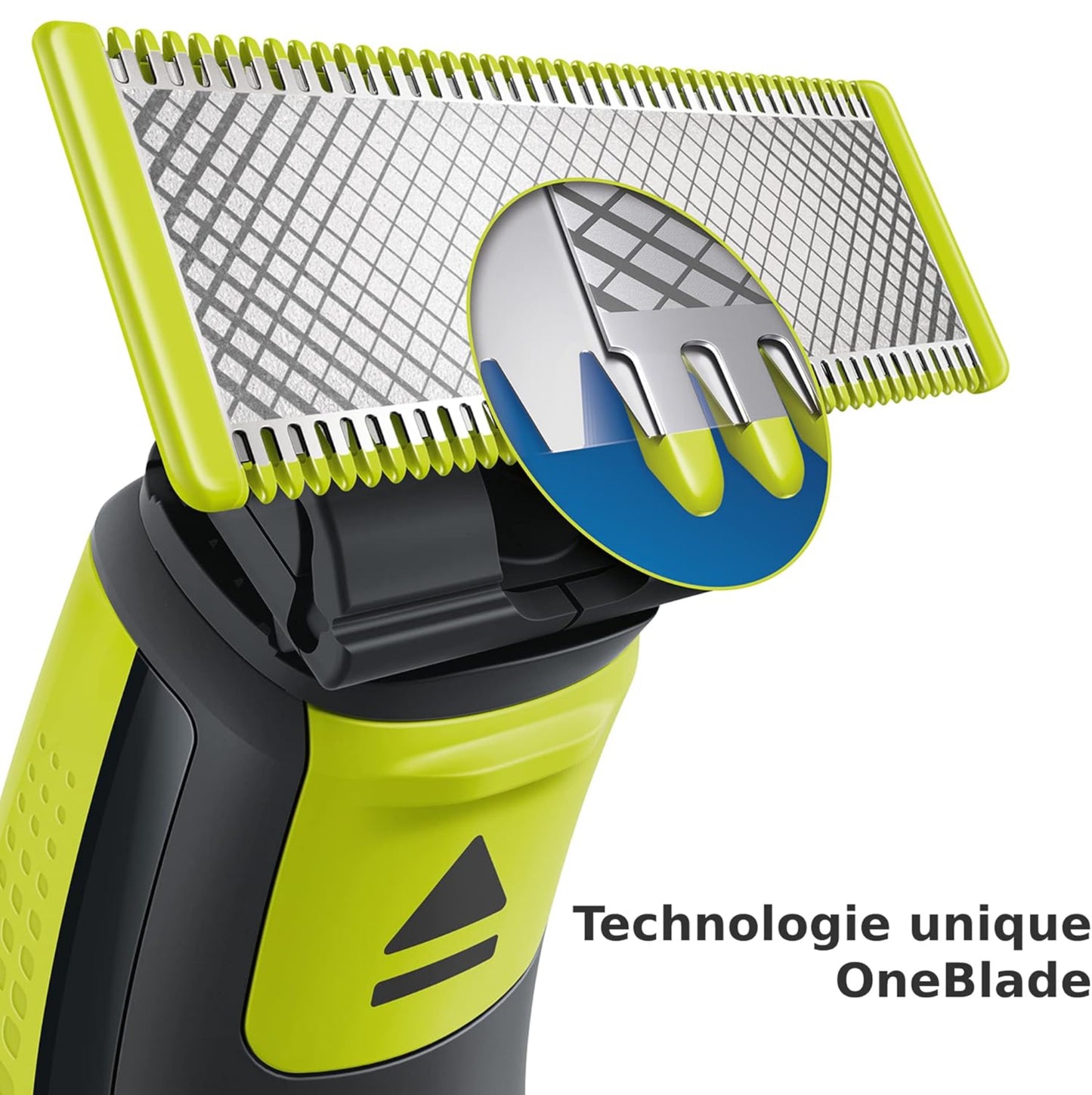 Philips OneBlade x2 Lames de remplacement en acier inoxydable compatible avec tous les rasoirs électriques OneBlade (modèle QP220/50)