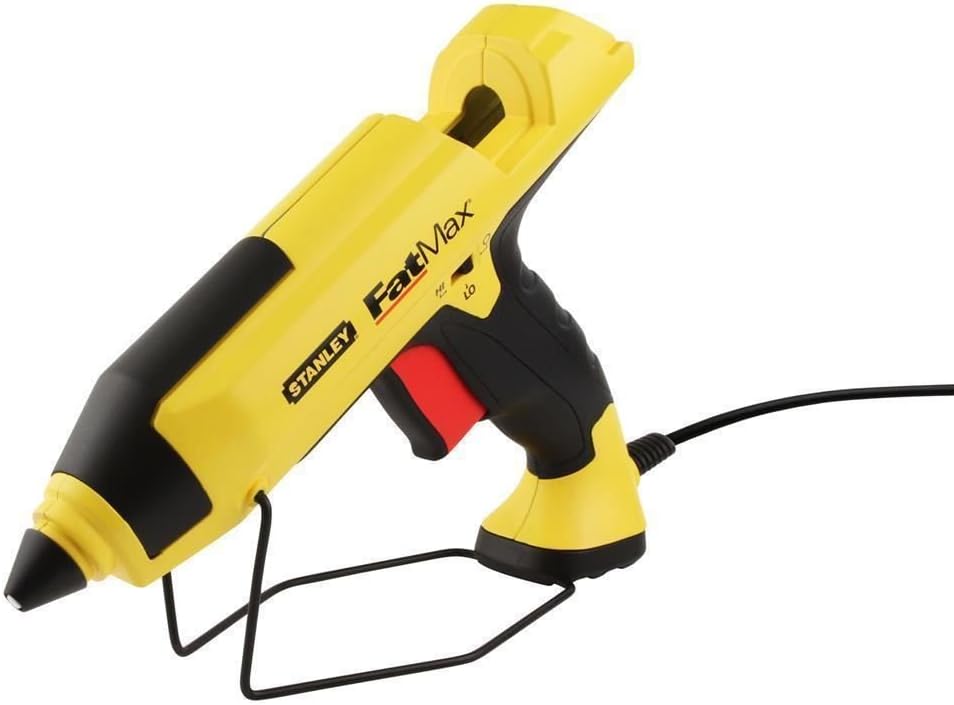 Stanley Fmht6-70418 6-Gr100 Pistolet À Colle Gamme FatMax - Bâtons De Colle 12Mm De Diamètre - Montée En Température En 2 Min - Mode Attente - Mode Hibernation - LEDs À Double Indication