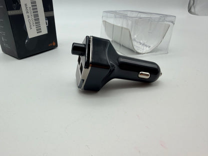 Émetteur FM Bluetooth, adaptateur radio multifonctionnel pour voiture avec double port de charge USB 5 V CC/2,5 A