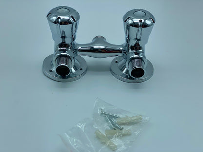 Robinet mitigeur de douche moderne en laiton chromé