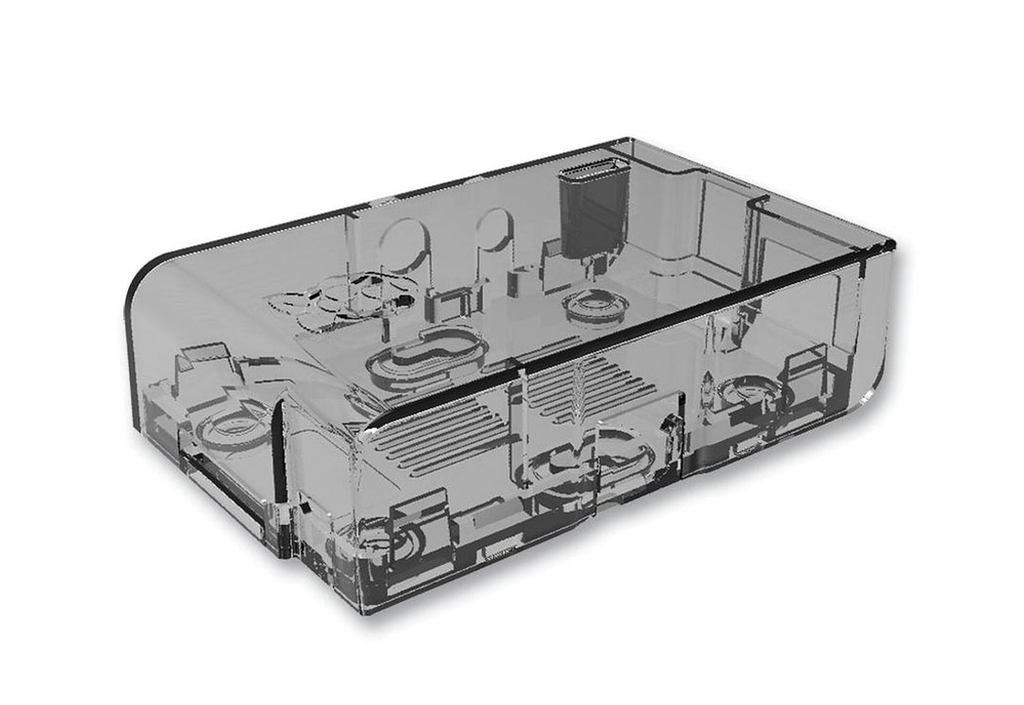 Multicomp boitier pour Raspberry Pi Model A / Model B (transparent)
Boîtier en plastique pour carte Raspberry Pi (1ère génération)