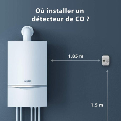 Smartwares RM370 Détecteur de monox de Carbone